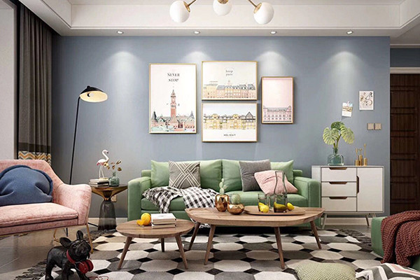 沈陽-萬錦香樟樹98平「北歐風(fēng)格」裝修案例圖