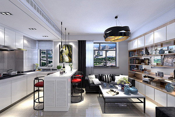 沈陽(yáng)-陽(yáng)光100園區(qū)69平「現(xiàn)代風(fēng)格」裝修案例圖