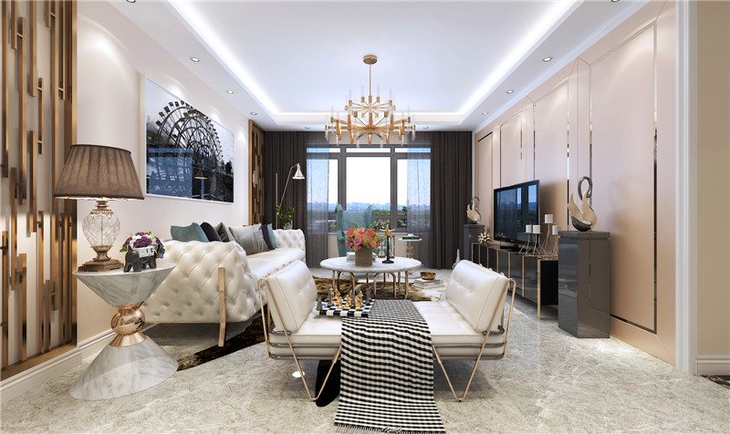 外灘三號(hào)115平「歐式風(fēng)格」裝修案例(二)