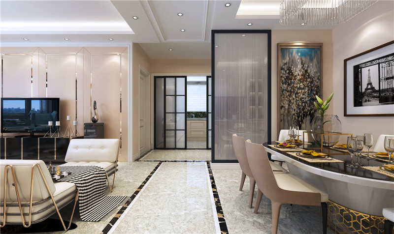 外灘三號(hào)115平「歐式風(fēng)格」裝修案例(三)