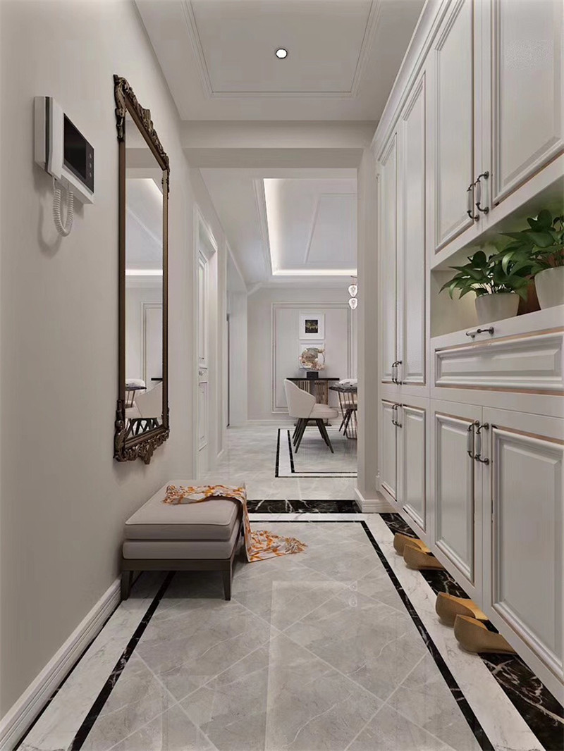 華潤橡樹灣200平米「輕奢風(fēng)格」裝修案例(五)