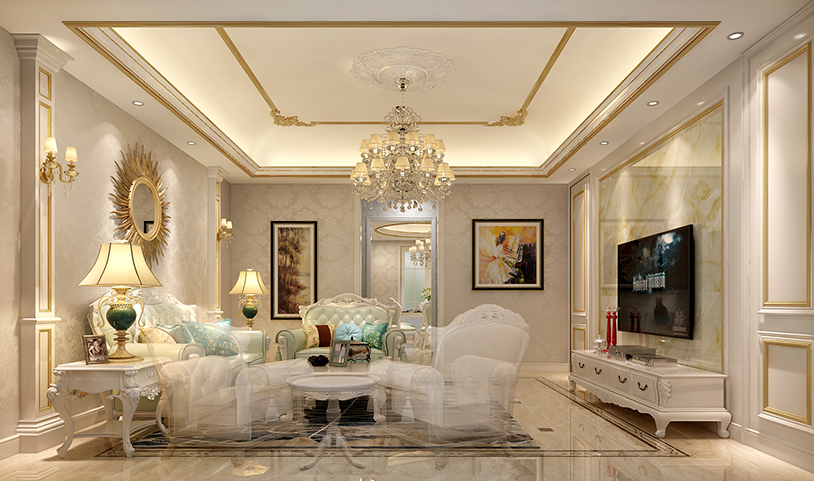 中海尚城176平「歐式風(fēng)格」裝修案例(三)