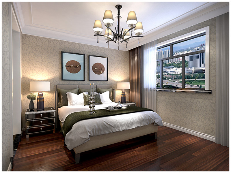 陽光100園區(qū)69平「現(xiàn)代風(fēng)格」裝修案例(五)