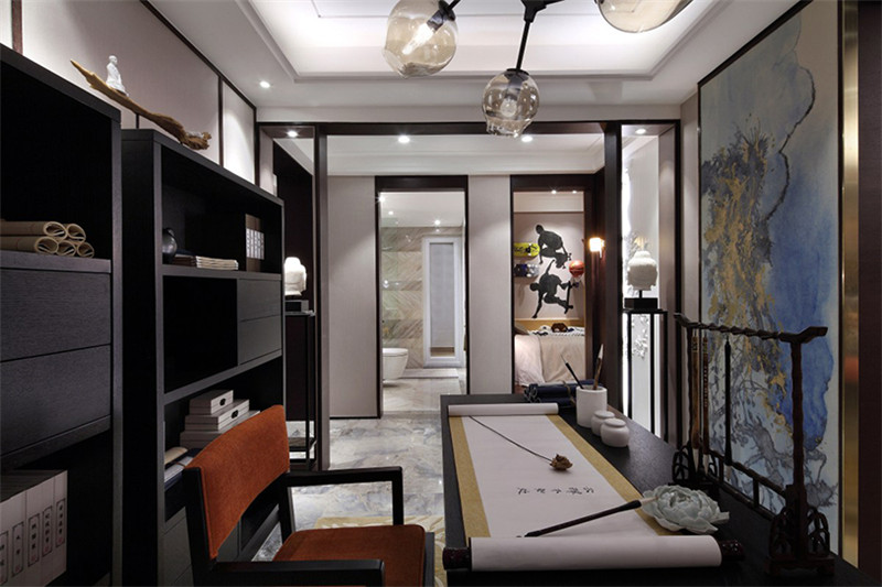 五彩陽(yáng)光城88平「新中式風(fēng)格」實(shí)景案例(三)