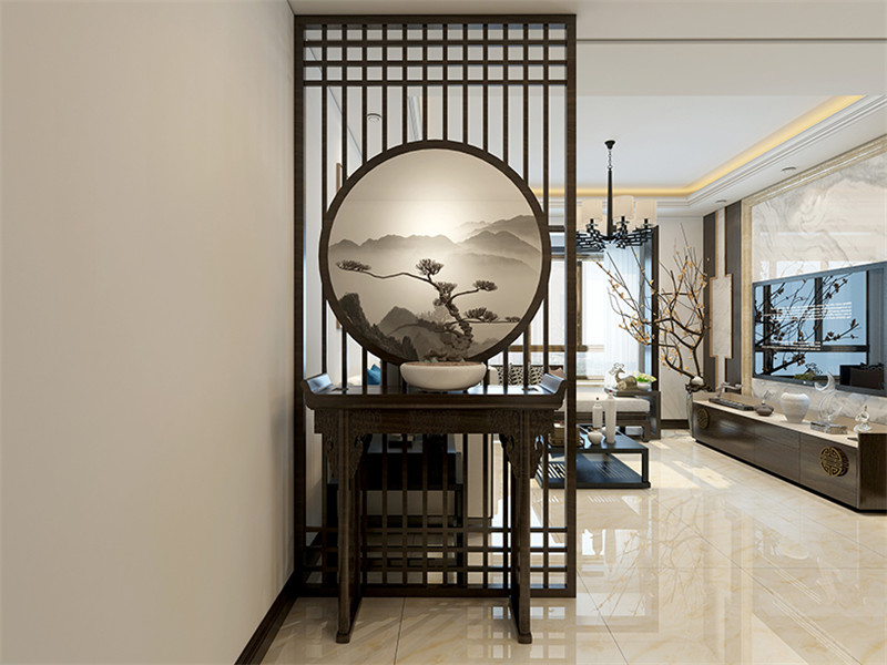 玉祥明居118平「新中式」風(fēng)格裝修案例(五)