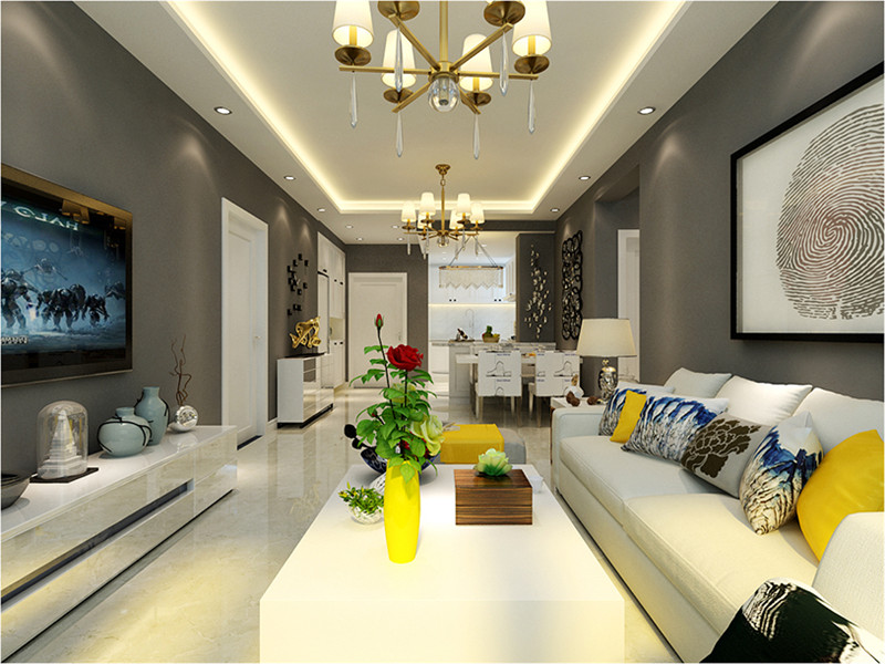 郡原小石城93平「現(xiàn)代」裝修設(shè)計風(fēng)格(三)