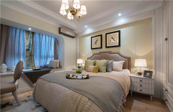 沈陽裝修公司88平米兩室「田園風(fēng)格」裝修案例圖