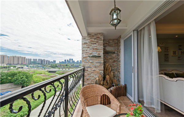 沈陽(yáng)裝修公司120平「美式風(fēng)格」裝修案例圖