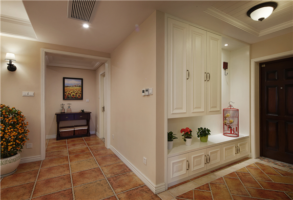 沈陽(yáng)裝修公司129平「美式風(fēng)格」裝修案例圖