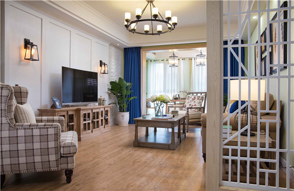 沈陽(yáng)裝修公司139平米「田園風(fēng)格」裝修案例圖