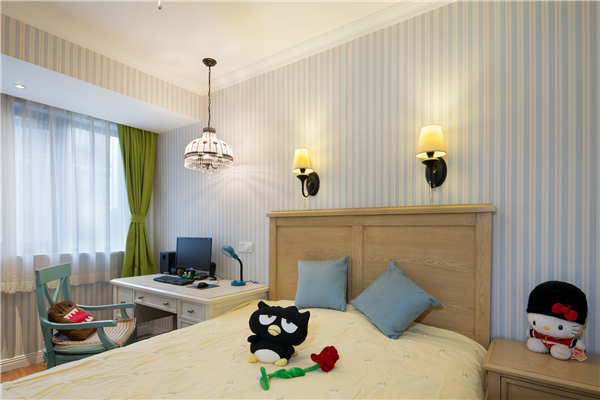 沈陽(yáng)裝修116平「美式風(fēng)格」裝修案例圖