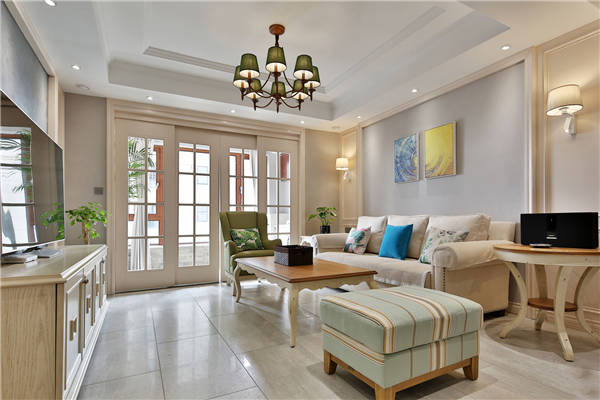 沈陽-保利香檳國際135平「混搭風格」裝修設計風格案例